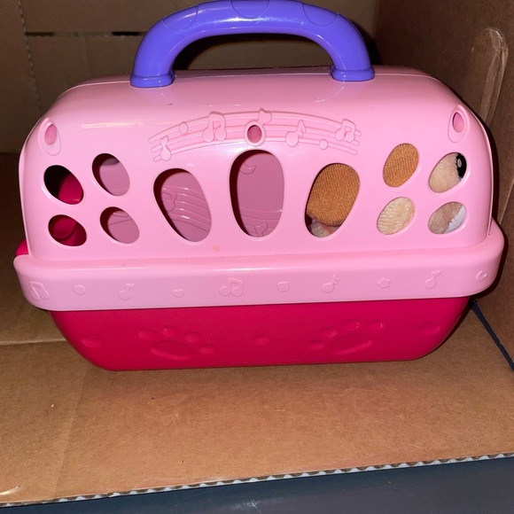 VTech Care For Me Learning Pet Carrier Kids Toy Pink musical - Picture 3 of 5